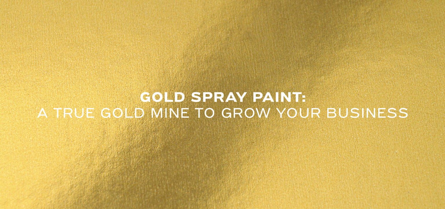 Gold Spray Paint: A True Gold Mine