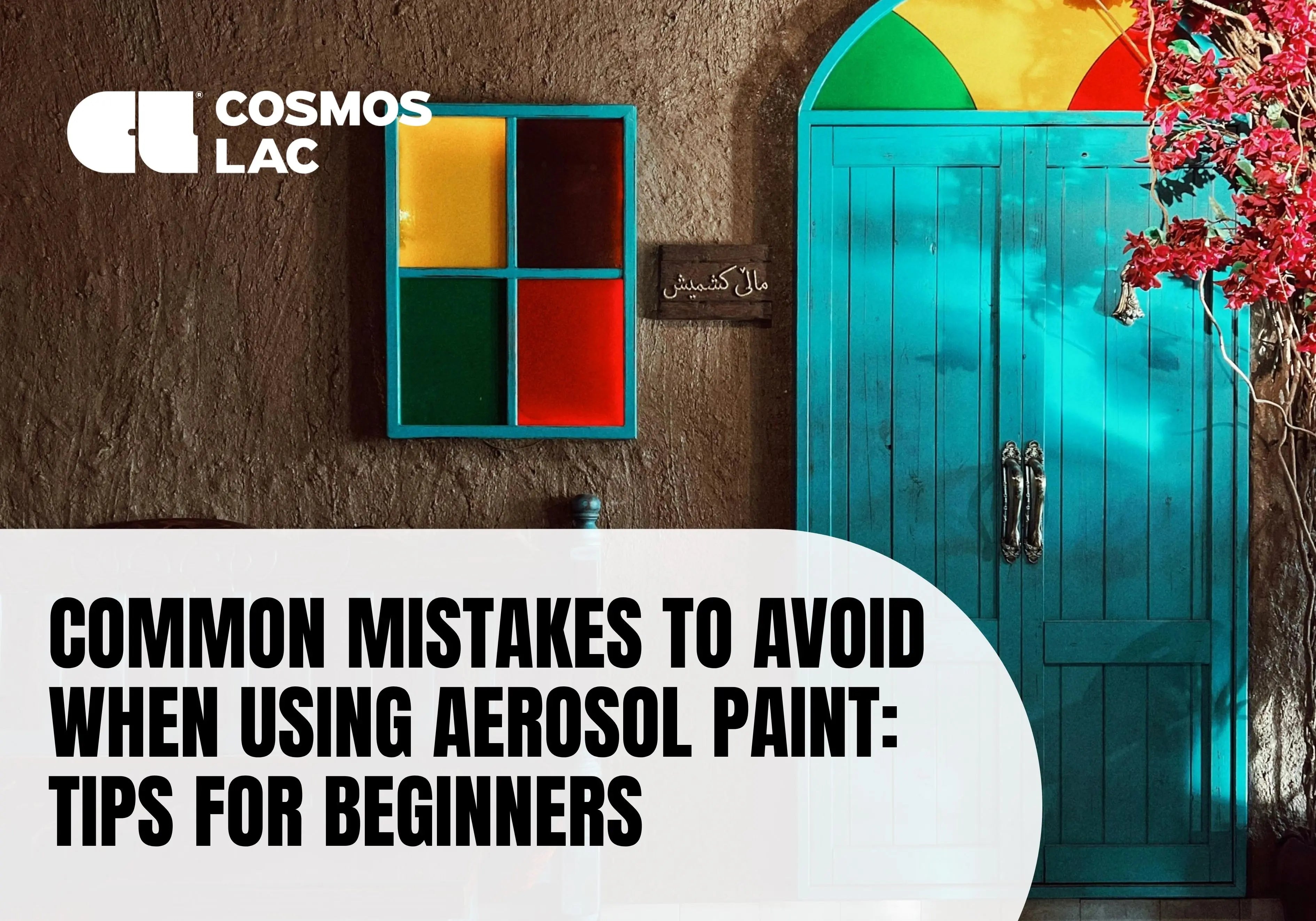 A bright room filled with beautifully painted furniture pieces using aerosol paint spray