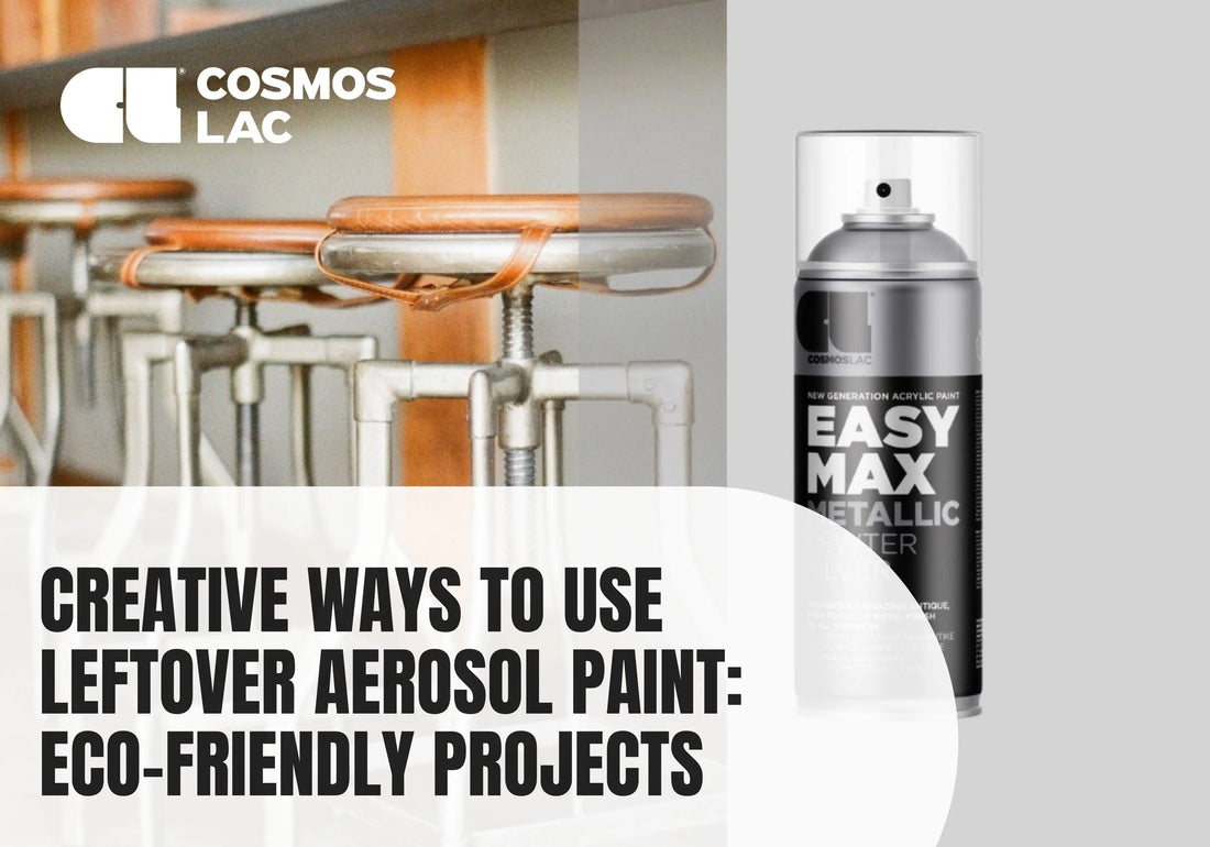 Modern furniture piece spray painted with pewter silver aerosol paint showing a satin metallic finish for DIY home decor
