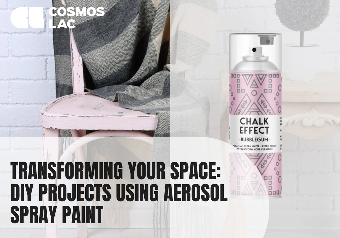 Transforming Your Space: DIY Projects Using Aerosol Spray Paint