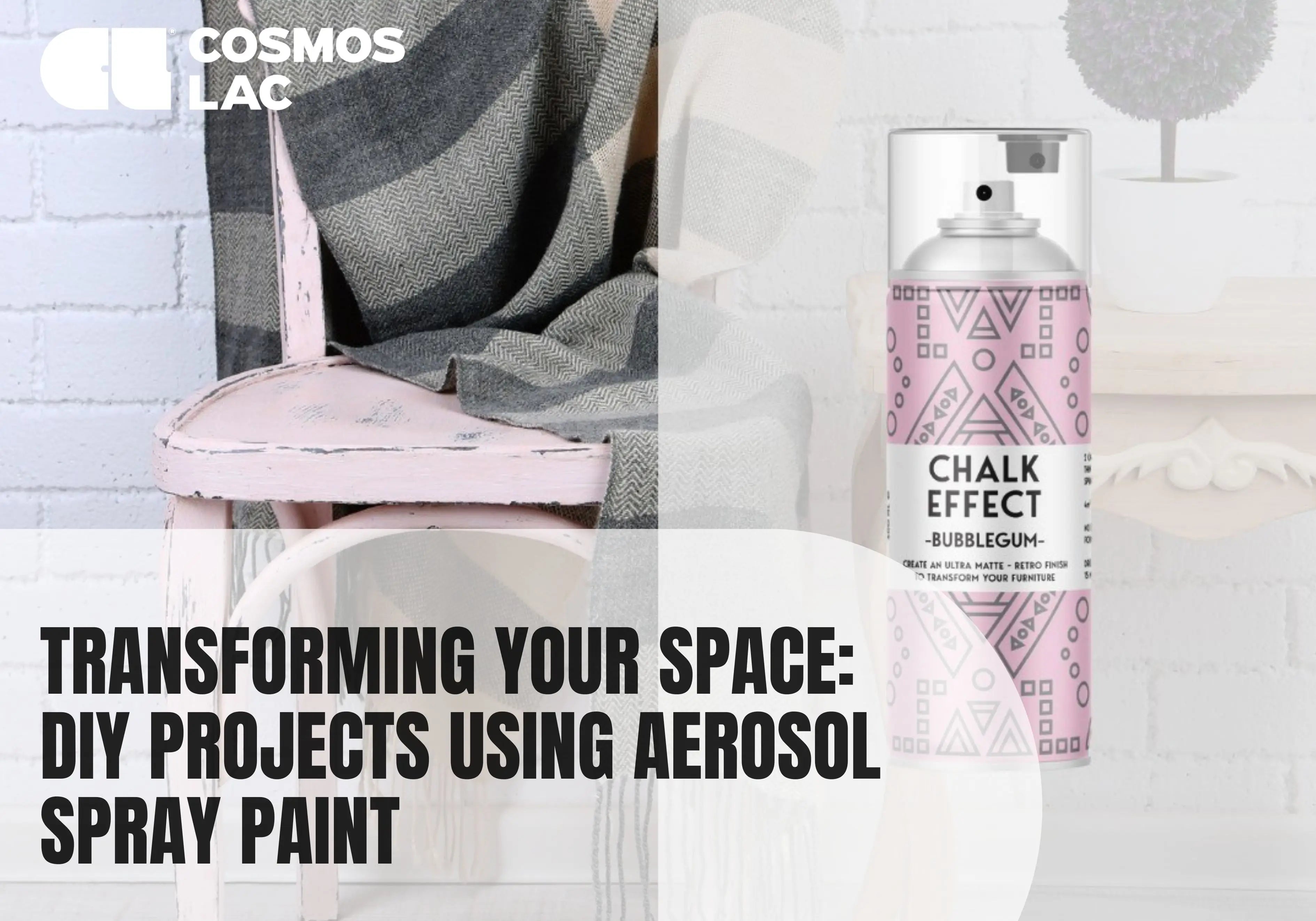 Transforming Your Space: DIY Projects Using Aerosol Spray Paint