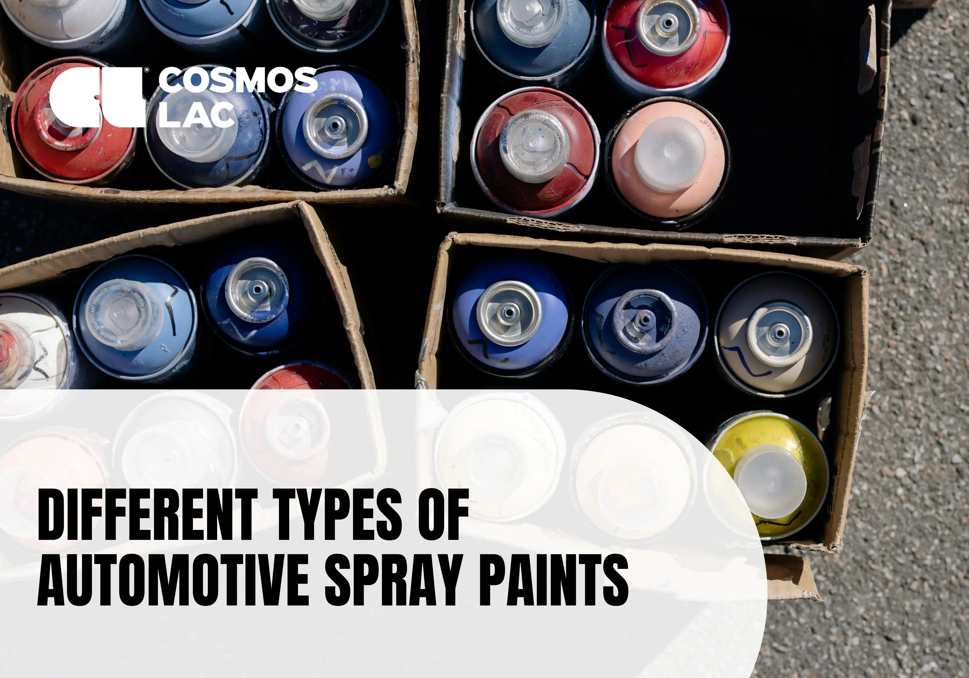 Different Types of Automotive Spray Paints