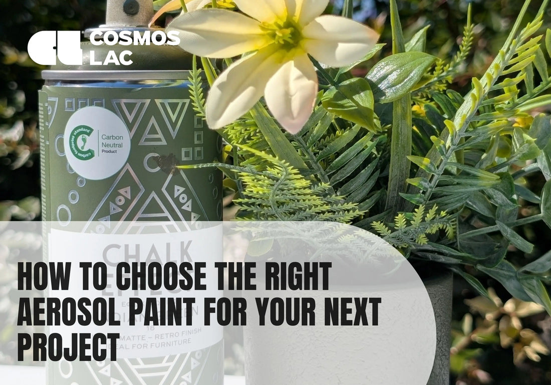 Mini flower pot transformed with chalk effect aerosol paint in Indian Green showing matte finish results