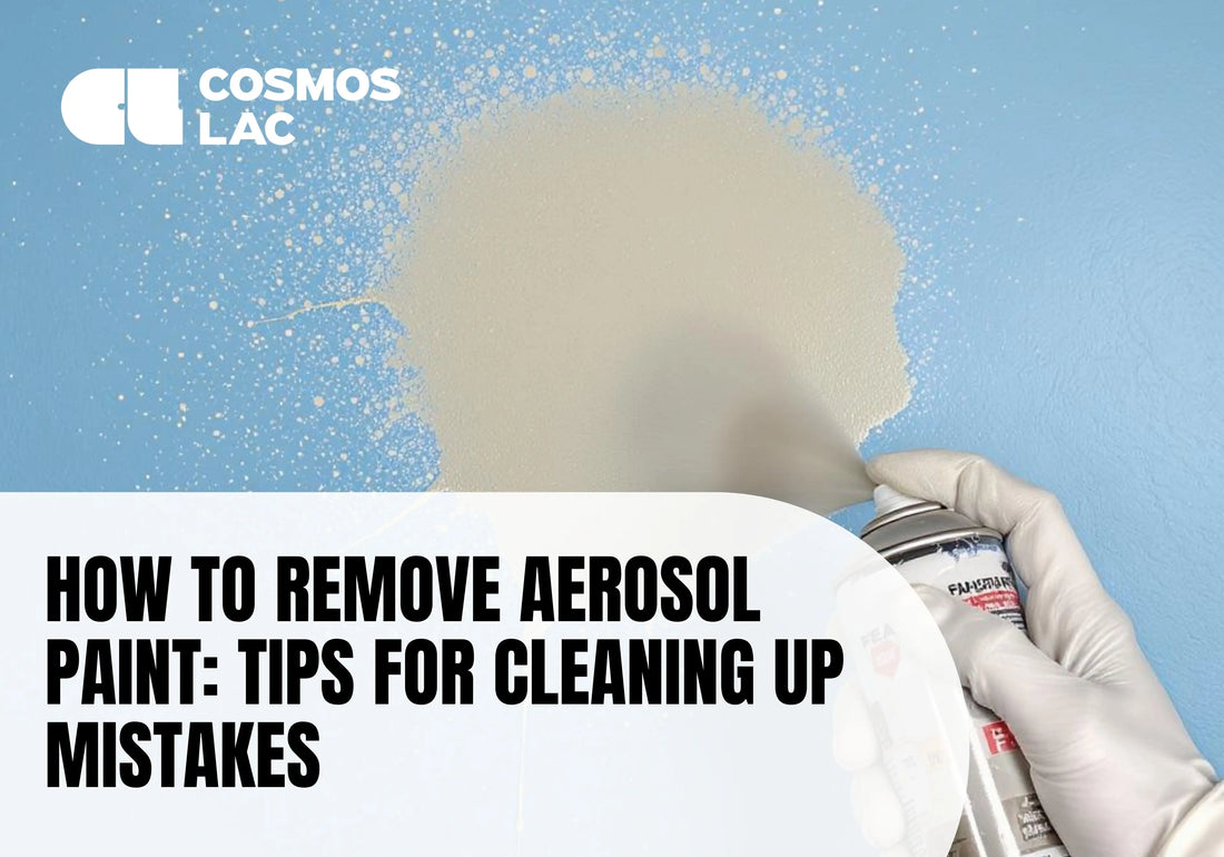 Cosmos Lac Paint and Gasket Remover N733 aerosol paint removal product for cleaning spray paint mistakes 