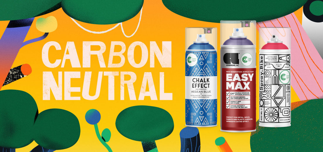 Create Responsibly with COSMOS LAC Spray Paint
